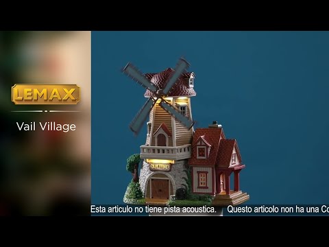 Lemax Olde Stone Mill video