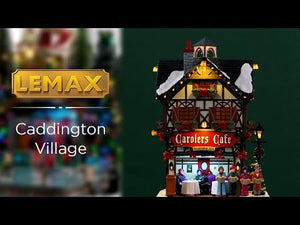 Lemax Carolers Café video