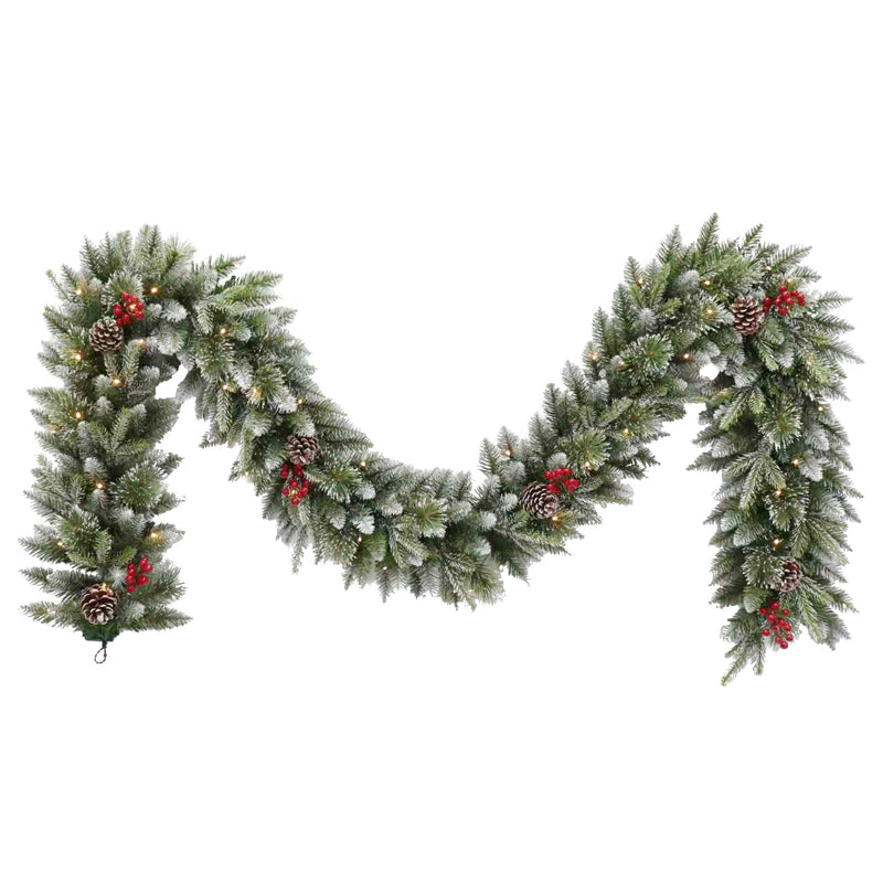 Puleo Pre-Lit Cransworth Fir Garland