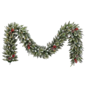 Puleo Pre-Lit Cransworth Fir Garland