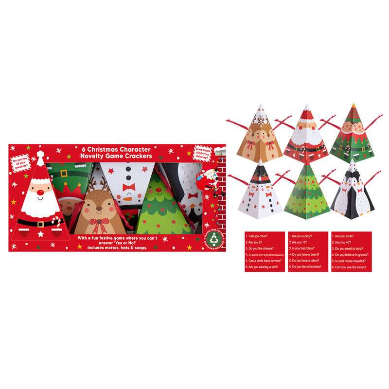 Pyramid Character Game Crackers