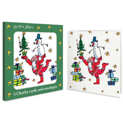 Quentin Blake Fun With Santa Charity Christmas Cards (Pack of 5)