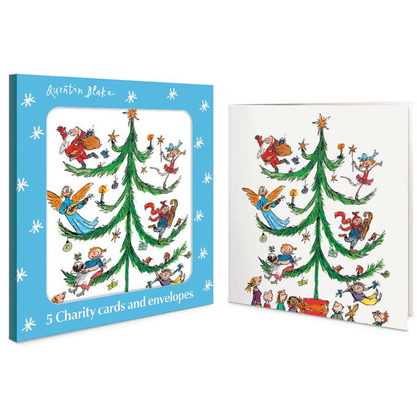 Quentin Blake Magical Tree Charity Christmas Cards (Pack of 5)