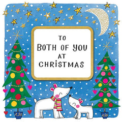 Rachel Ellen Both Of You Polar Bears Christmas Card