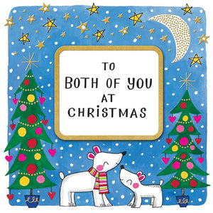 Rachel Ellen Both Of You Polar Bears Christmas Card