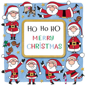 Rachel Ellen Ho Ho Ho Santa Christmas Card