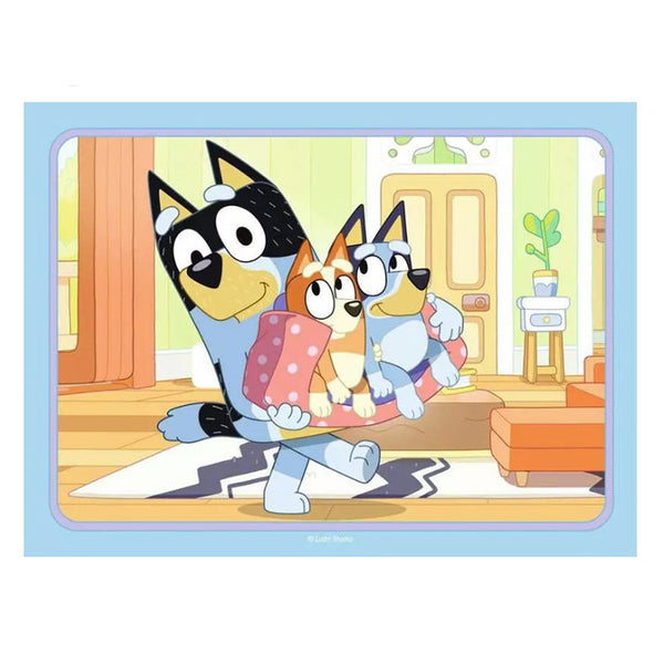 Ravensburger Bluey 4 in a Box Jigsaw Puzzle 12 Piece