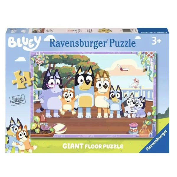 Ravensburger Bluey, 24 Piece Giant Floor Puzzle Box