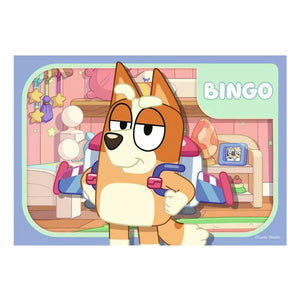 Ravensburger My First Puzzle, Bluey & Family 4 in a Box Jigsaw Puzzle - Bingo