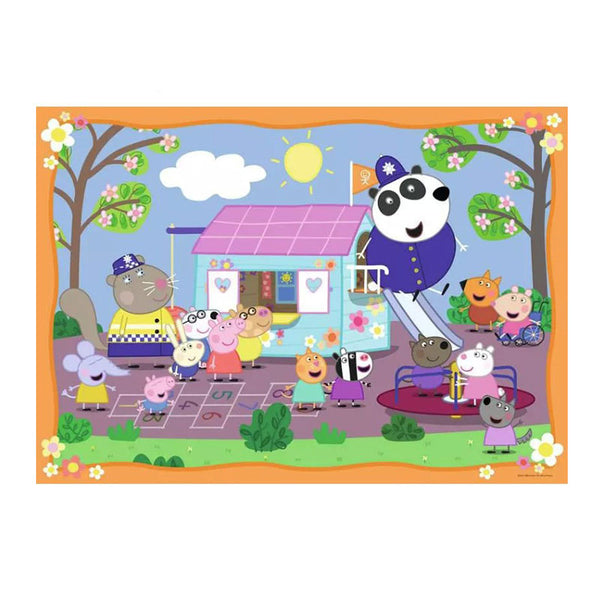Ravensburger Peppa Pig - Fun at The Club House 24 Piece Giant Floor Puzzle