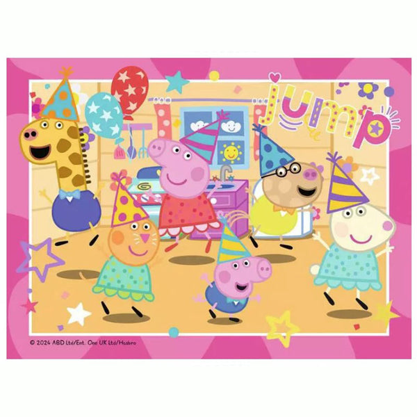 Ravensburger Peppa Pig 4 In A Box Childrens Jigsaw Puzzle Jump