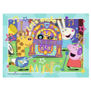 Ravensburger Peppa Pig 4 In A Box Childrens Jigsaw Puzzle Music