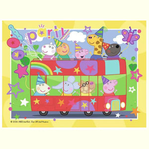 Ravensburger Peppa Pig 4 In A Box Childrens Jigsaw Puzzle Party