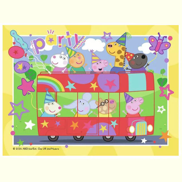 Ravensburger Peppa Pig 4 In A Box Childrens Jigsaw Puzzle Party