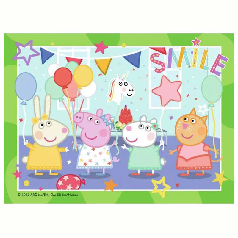 Ravensburger Peppa Pig 4 In A Box Childrens Jigsaw Puzzle