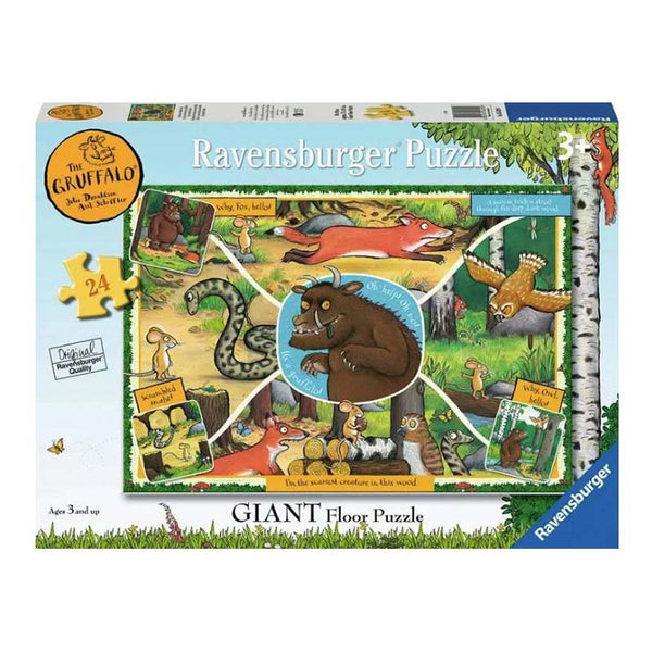 Ravensburger The Gruffalo, 24 Piece Giant Floor Puzzle Box