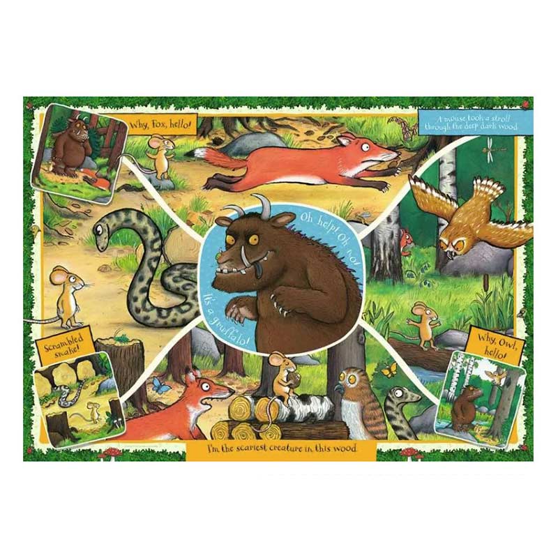 Ravensburger The Gruffalo, 24 Piece Giant Floor Puzzle Box
