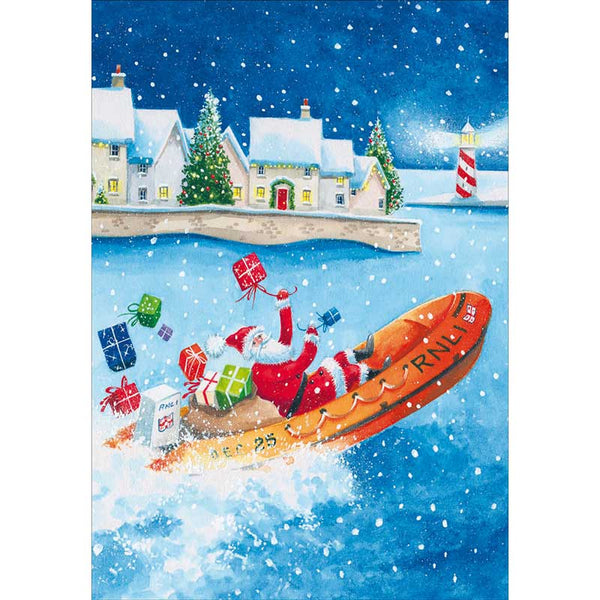 RNLI Workshop Charity Christmas Cards (Pack of 20)