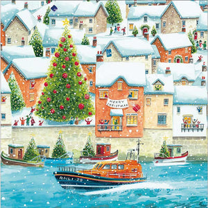 RNLI Workshop Charity Christmas Cards (Pack of 20)