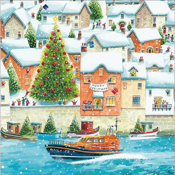 RNLI Workshop Charity Christmas Cards (Pack of 20)