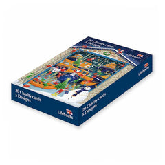 RNLI Workshop Charity Christmas Cards (Pack of 20)