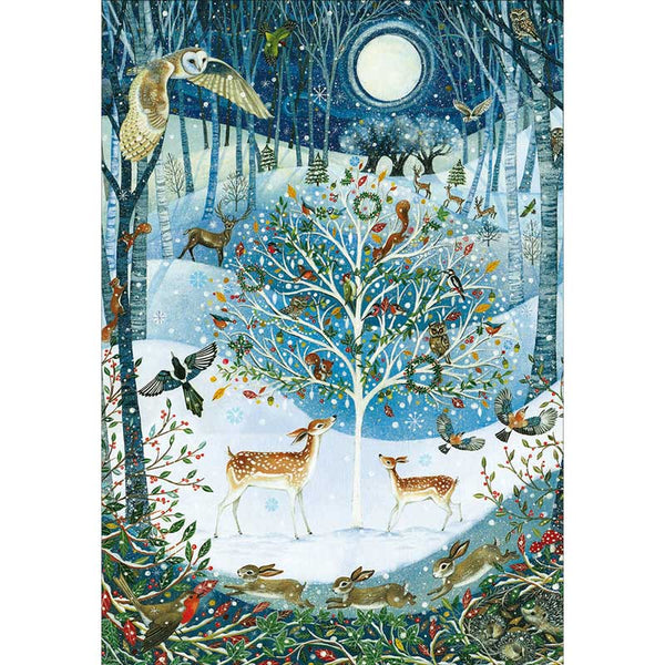 RSPB Snowman & Animals Charity Christmas Cards (Pack of 20)