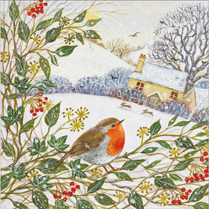 RSPB Snowman & Animals Charity Christmas Cards (Pack of 20)