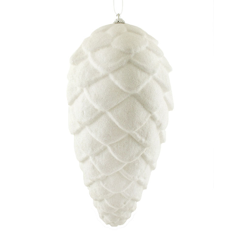 SageDecor Hanging Glittered Pinecone