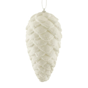 SageDecor Hanging Glittered Pinecone