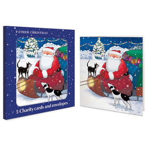 Santa & Friends Charity Christmas Cards (Pack of 5)