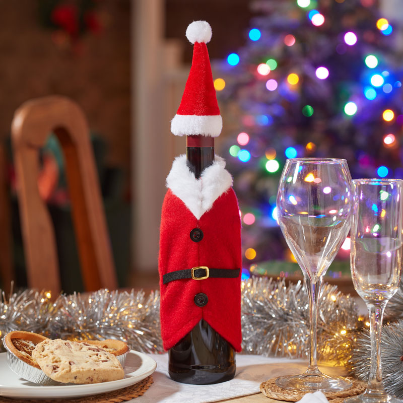 Three Kings Santa's Wine Gift Coat