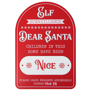 Naughty or Nice Sign