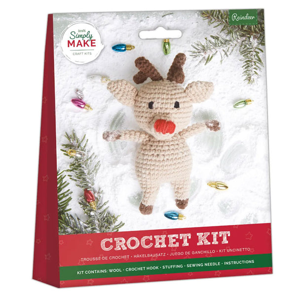Simply Make Crochet Kit - Reindeer