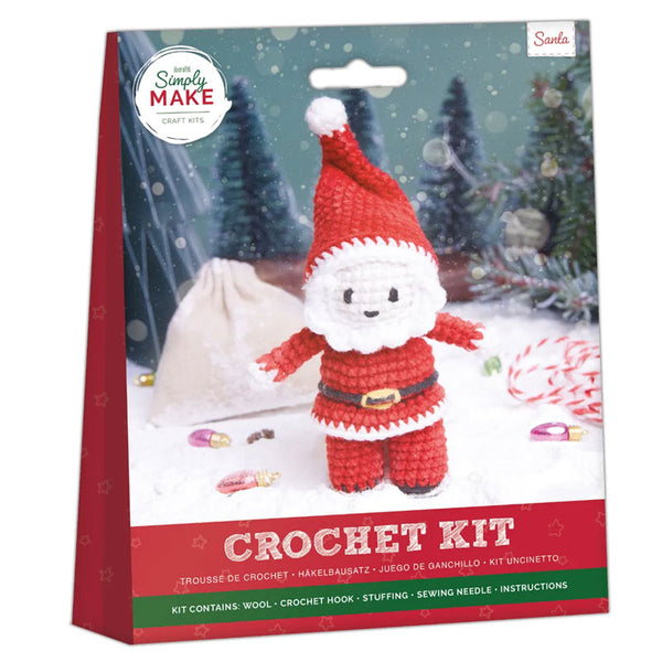 Simply Make Crochet Kit - Santa