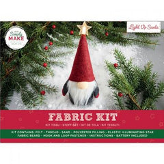 Simply Make Fabric Kit - Light Up Santa