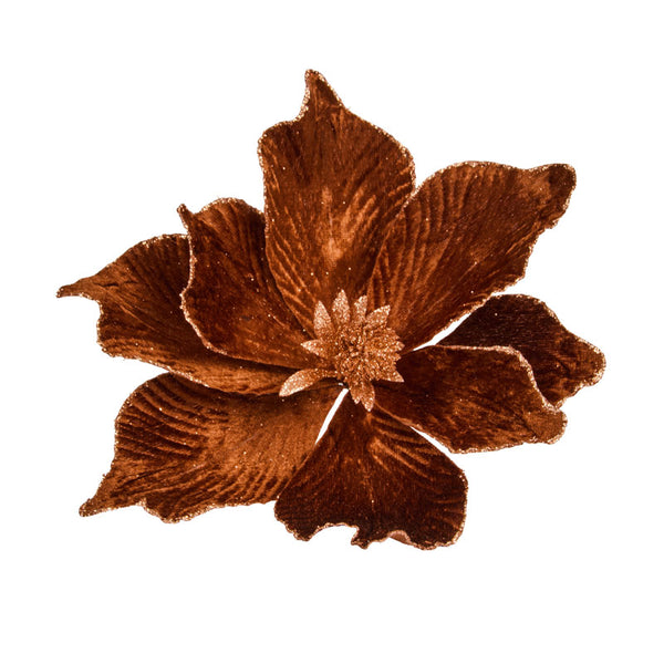 Three Kings Copper Velvet Magnolia Clip