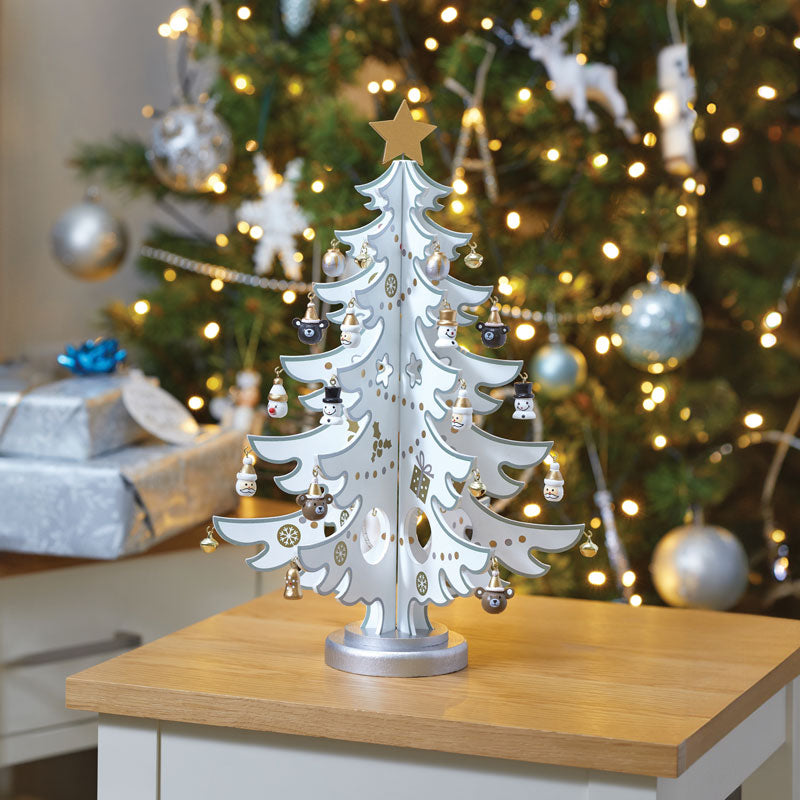 Three Kings Silver & White DecoTree
