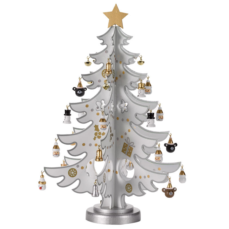 Three Kings Silver & White DecoTree
