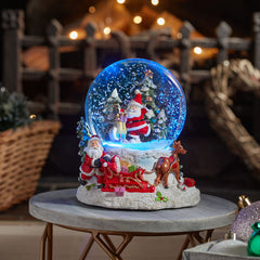 Three Kings Musical SantaScape SnowSphere