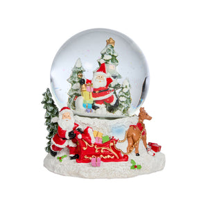 Three Kings Musical SantaScape SnowSphere