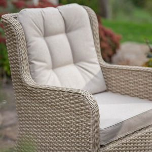 Bramblecrest Somerford Rattan 2 Seat Round Bistro Set