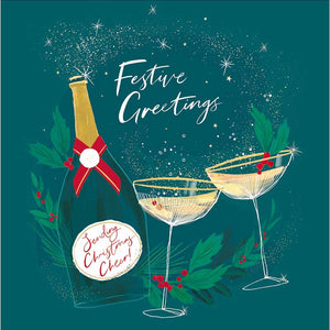 Sparkle & Spruce Christmas Cards (Pack of 10)