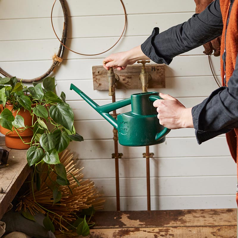 Haws Sutton Splash Green Watering Can