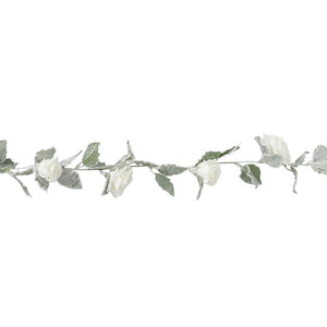 Swift Frosted Rose Garland