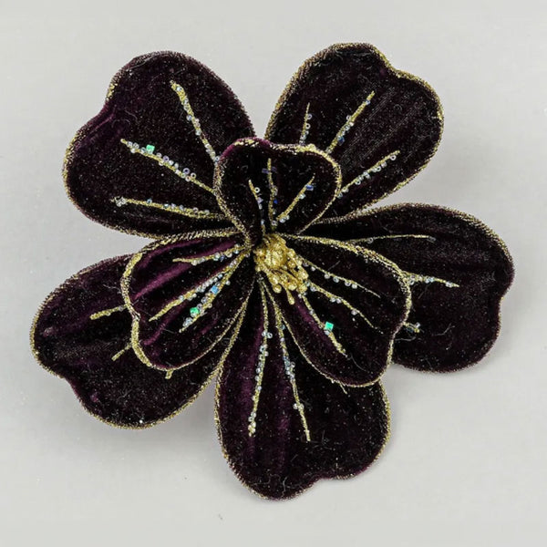 Swift Midnight Plum Magnolia Clip
