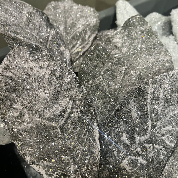 Swift Snowy Magnolia Leaf Spray