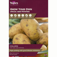 Colleen First Early Seed Potatoes (Taster Pack of 8)