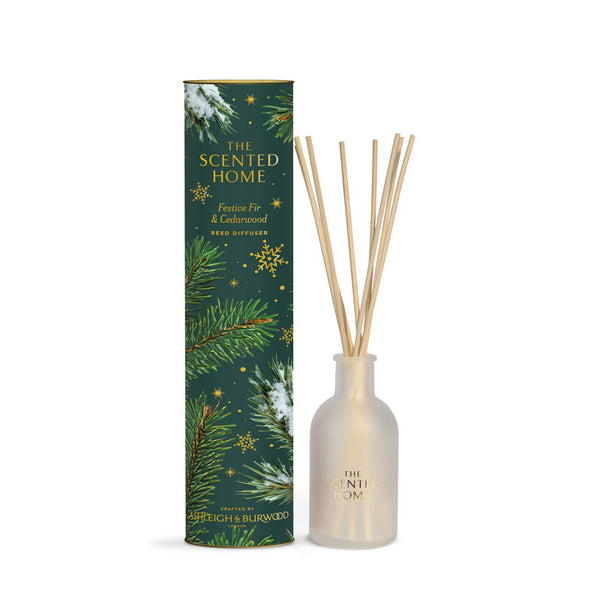 The Scented Home Festive Fir & Cedarwood Reed Diffuser