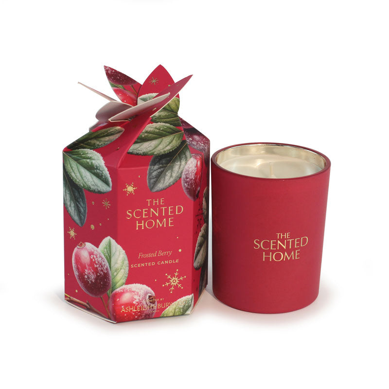 The Scented Home Frosted Berry Candle