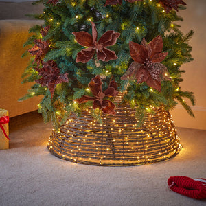 Beautiful Gardens AmberGlow Tree Skirt